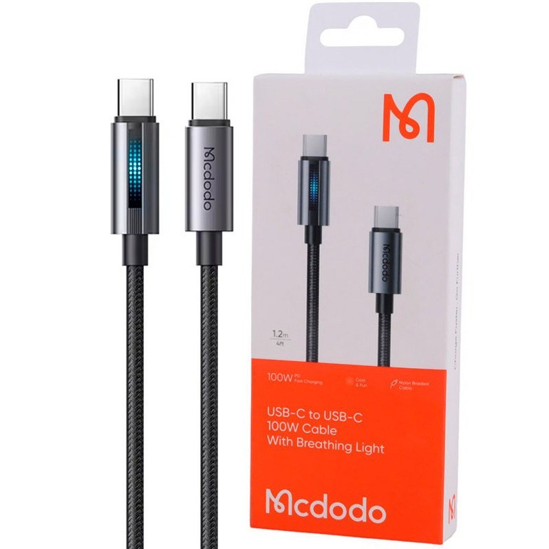 کابل USB-C به USB-C مک دودو CA-574 صد وات