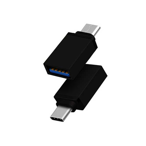 مبدل Type-C به USB با رنگ مشکی